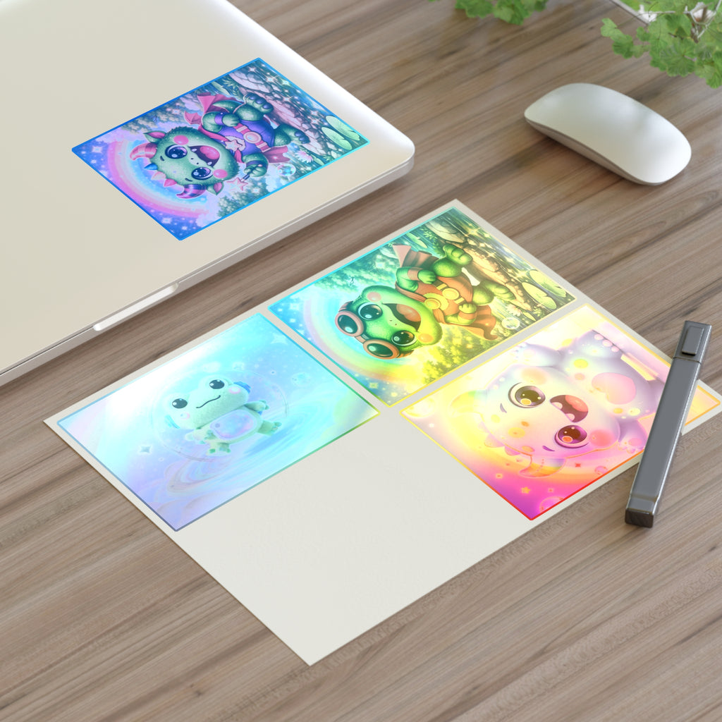 NanoBuddy Frog & Monster Stickers