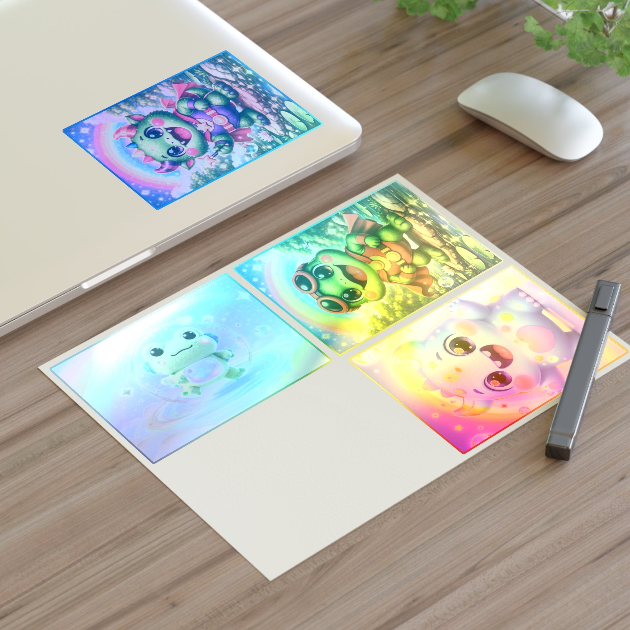 NanoBuddy Frog & Monster Stickers