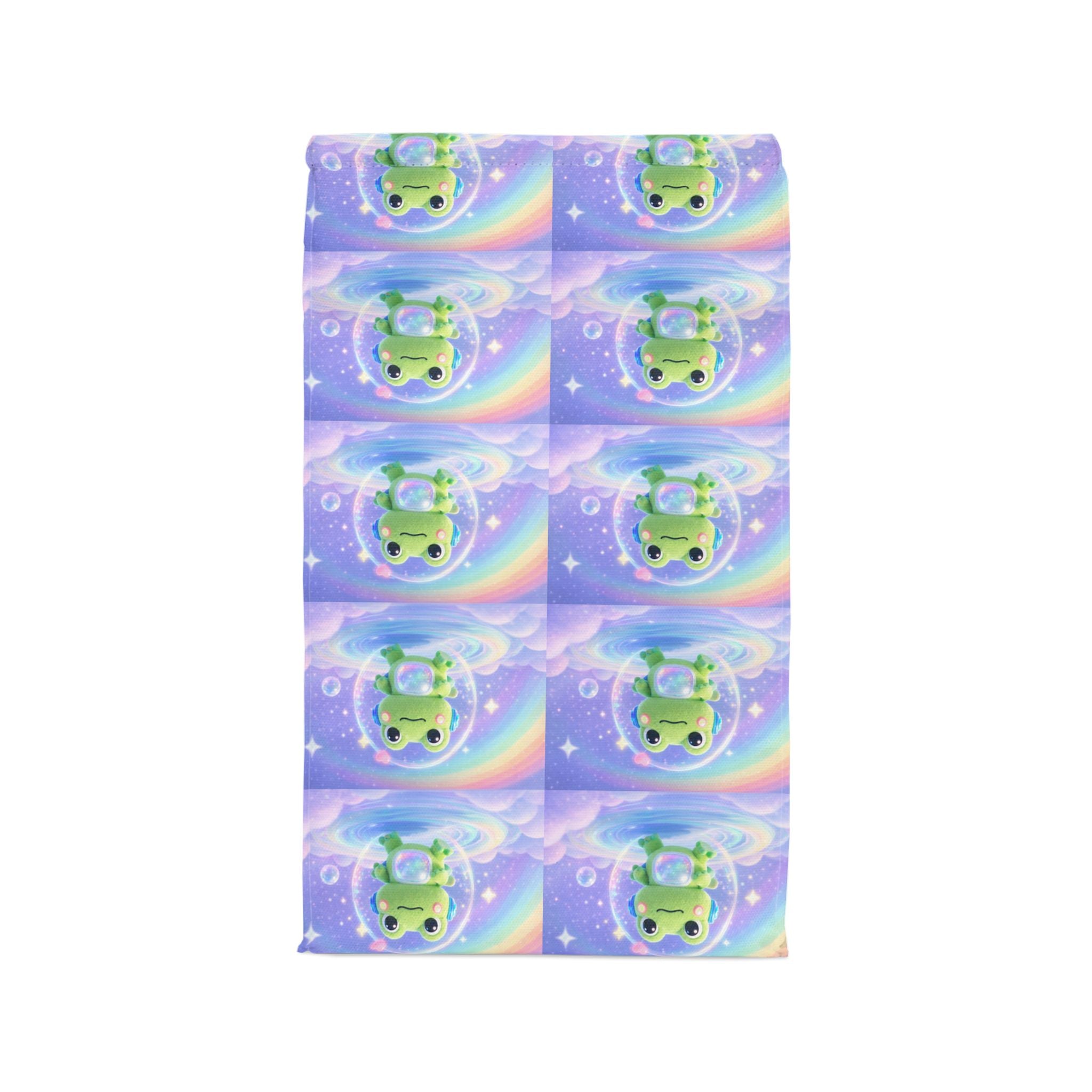 🐸 NanoBuddy Frog™ Kids Lunch Bag — Kawaii Bubble Frog (PreK–2nd)