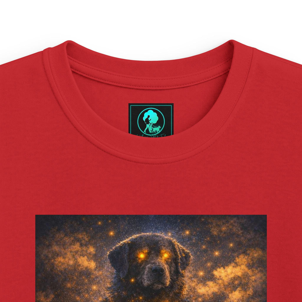 Kids T‑Shirt - Golden Firefly Night Illustration (Child Tee)