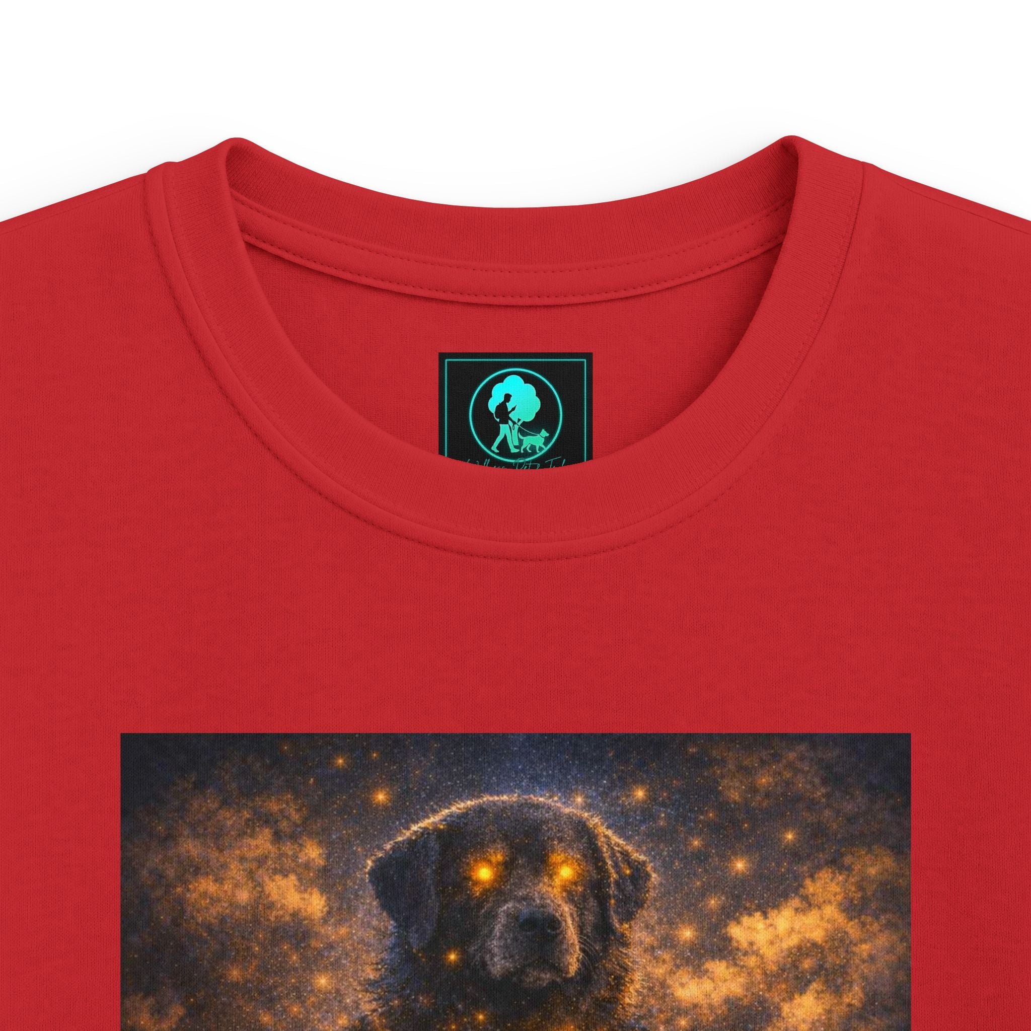 Kids T‑Shirt - Golden Firefly Night Illustration (Child Tee)