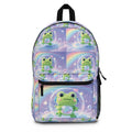 🐸 NanoBuddy Frog™ Kids Backpack — Kawaii Bubble Frog (PreK–2nd)