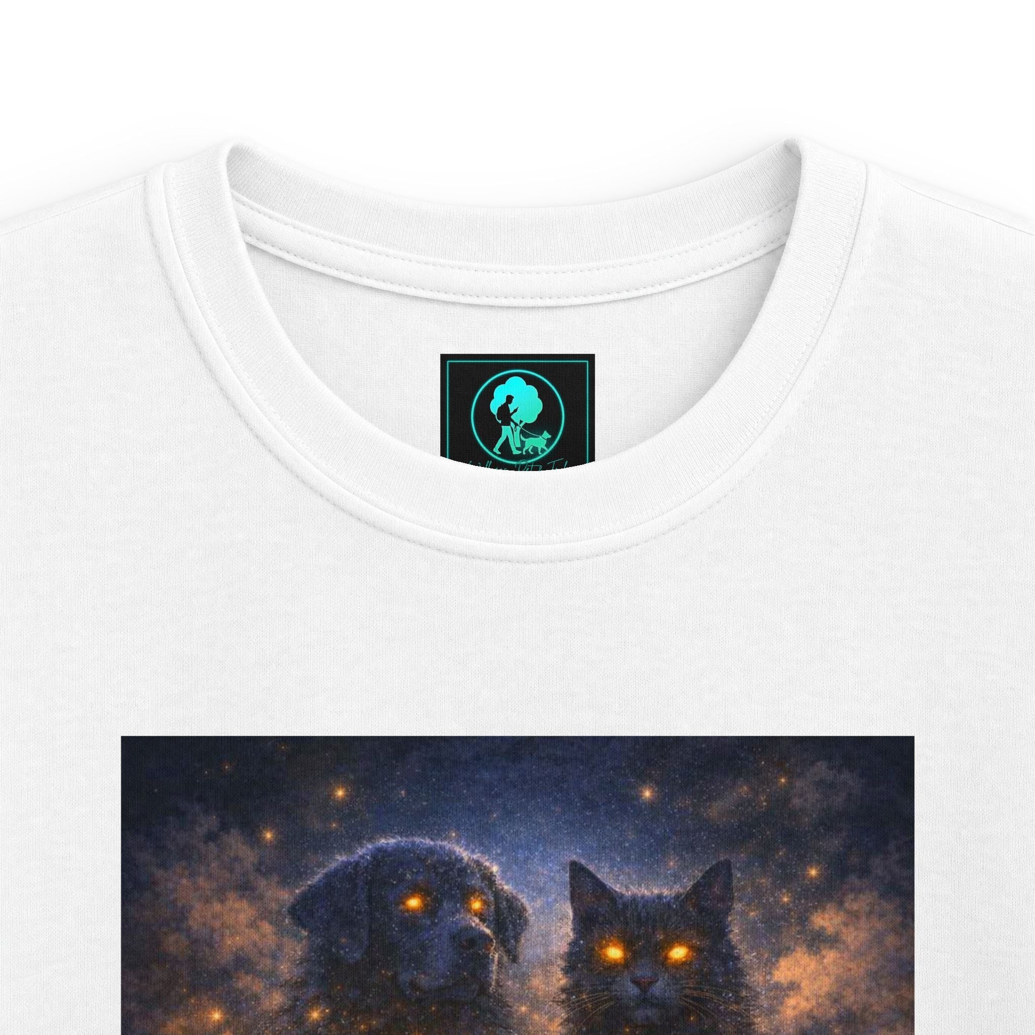 Kids Tee — Magical Night Owls Constellation Design