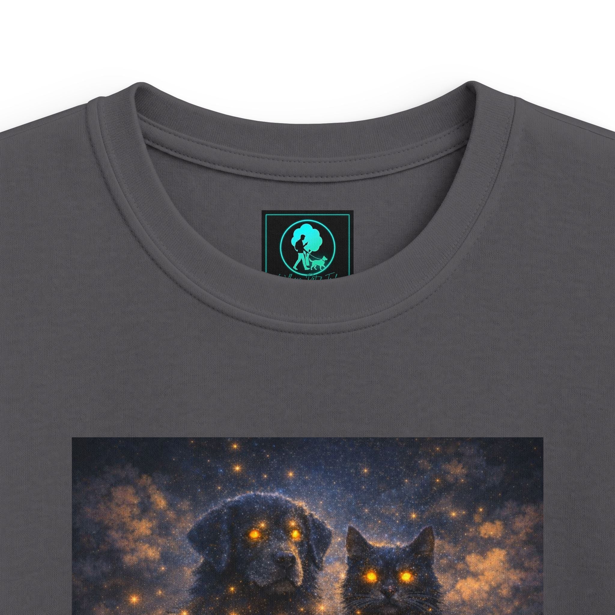 Kids Tee — Magical Night Owl & Girl Glow Design