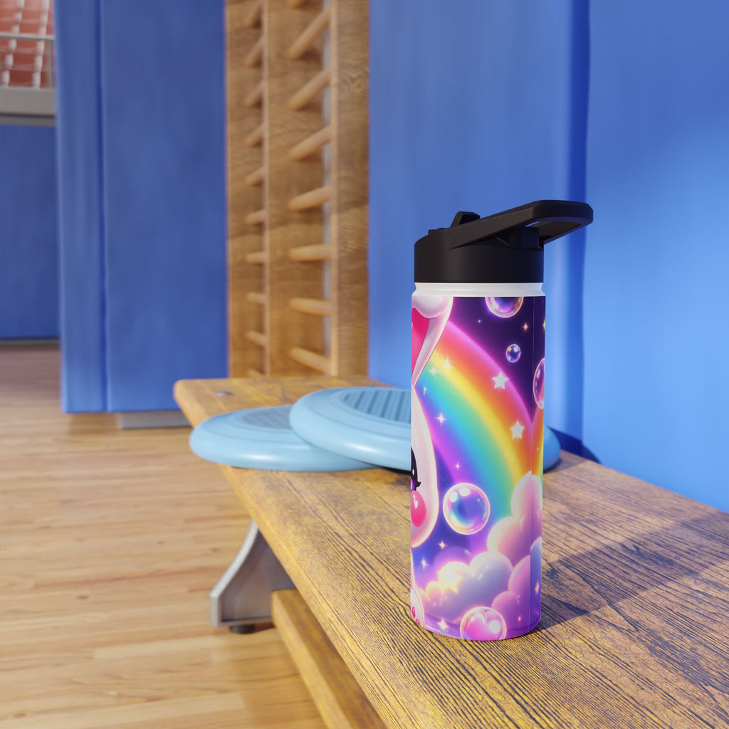 NanoBuddy Bunny Steel Water Bottle – 18oz | Hop Into Hydration