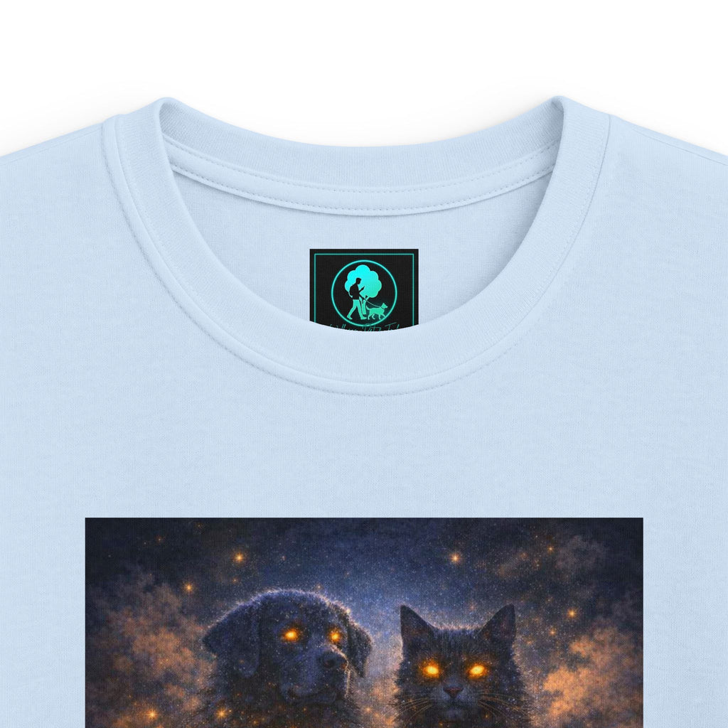 Kids Tee — Magical Night Owls Constellation Design