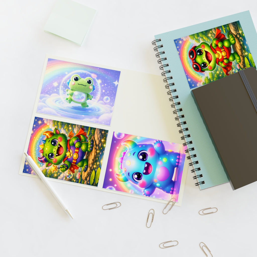 NanoBuddy Frog & Monster Stickers