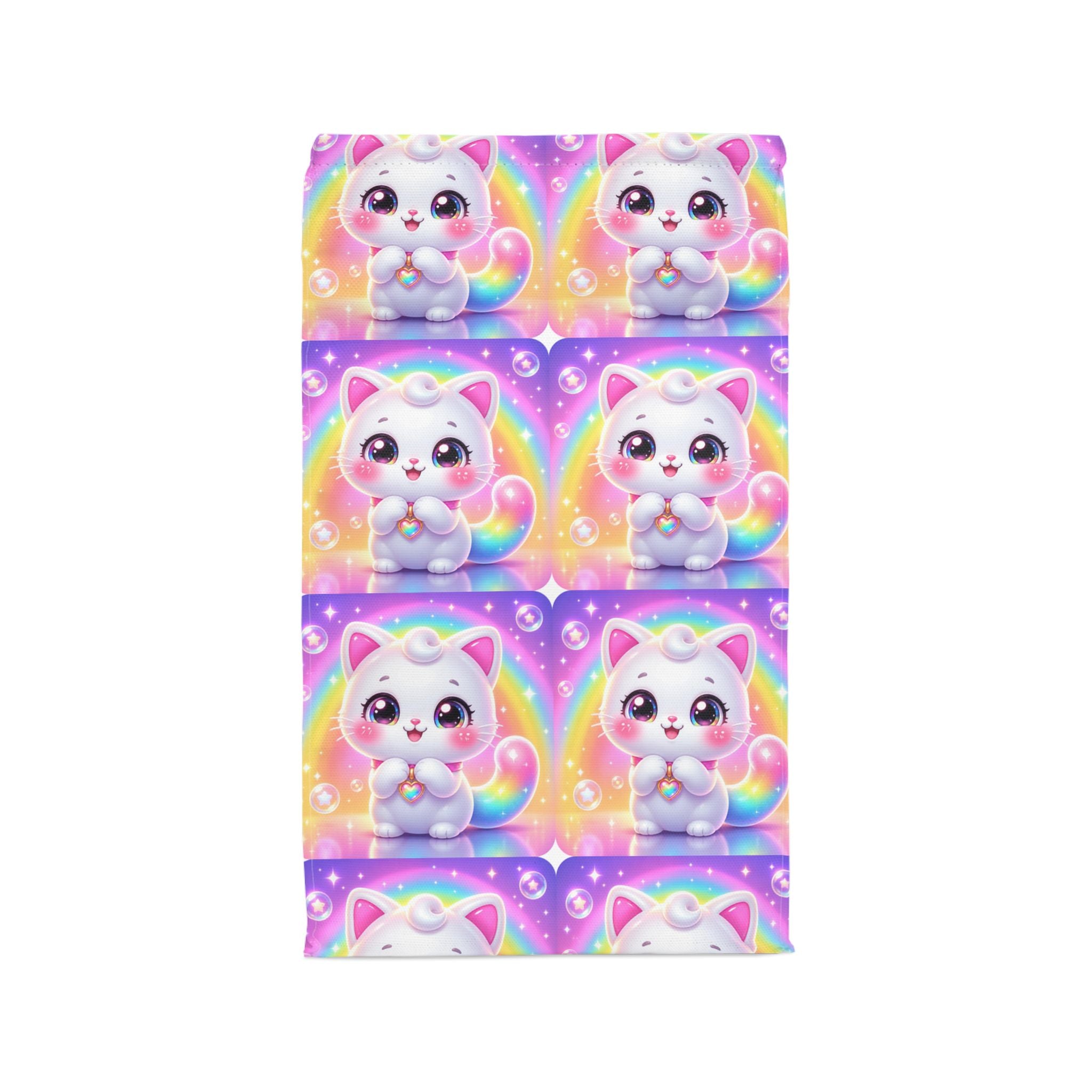 🐱 NanoBuddy Cat™ Kids Lunch Bag — Sweet Bubble Kitty (PreK–2nd)