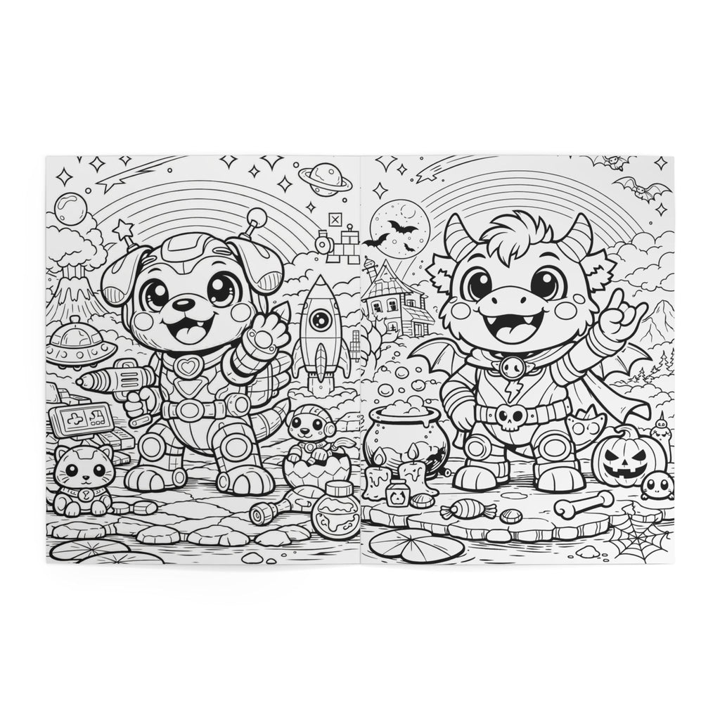 NanoBuddy Coloring & Activity Book – 24 Pages of Color & Creativity