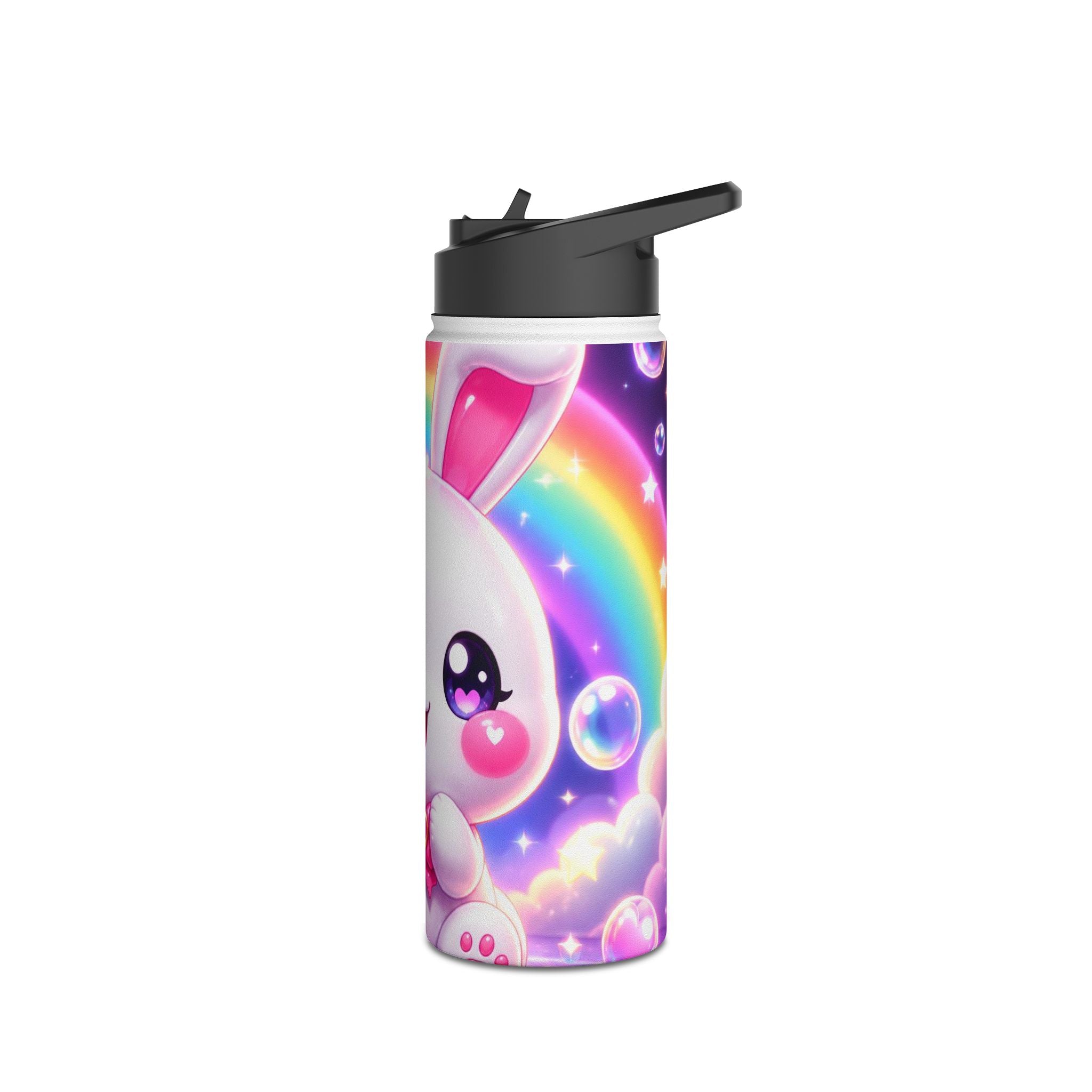 NanoBuddy Bunny Steel Water Bottle – 18oz | Hop Into Hydration