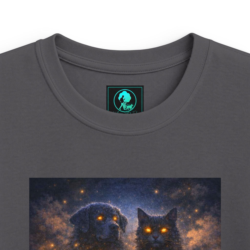 Kids Tee — Magical Night Owls Constellation Design