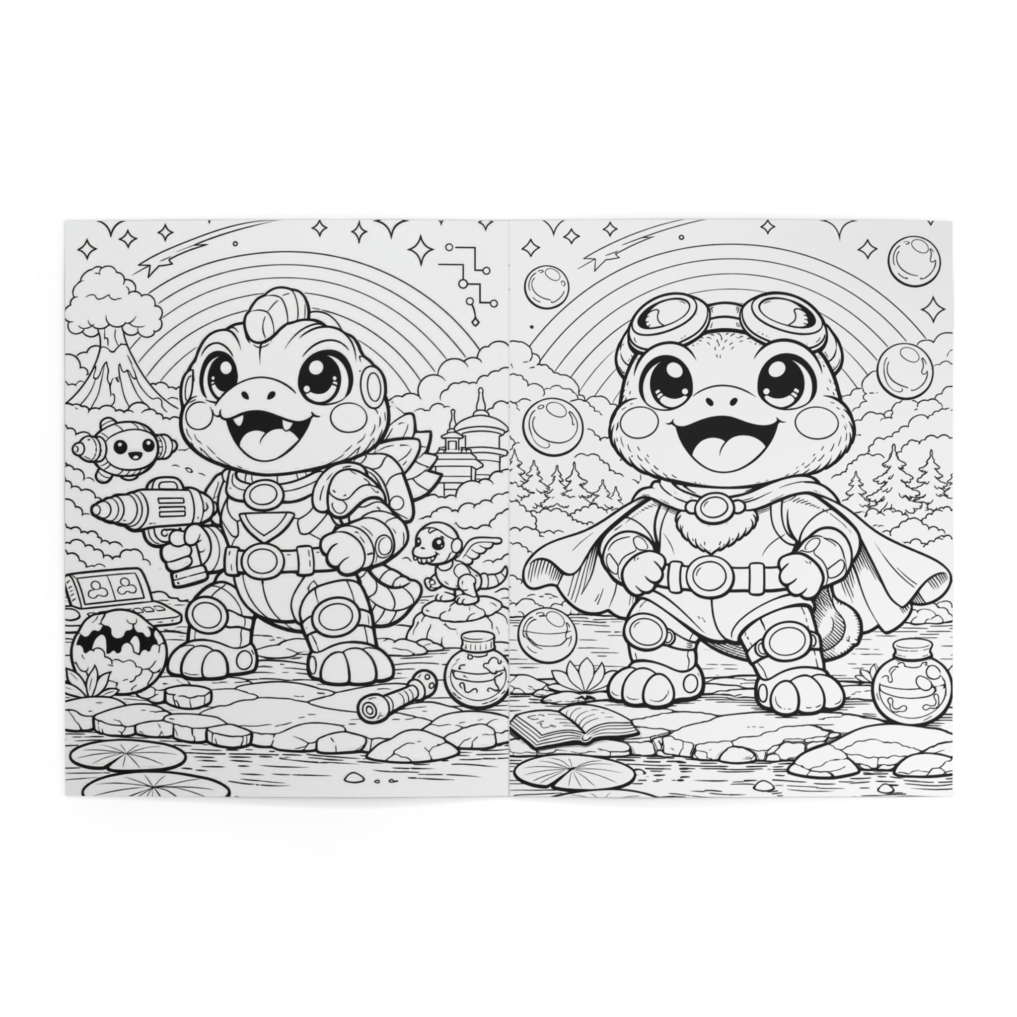NanoBuddy Coloring & Activity Book – 24 Pages of Color & Creativity