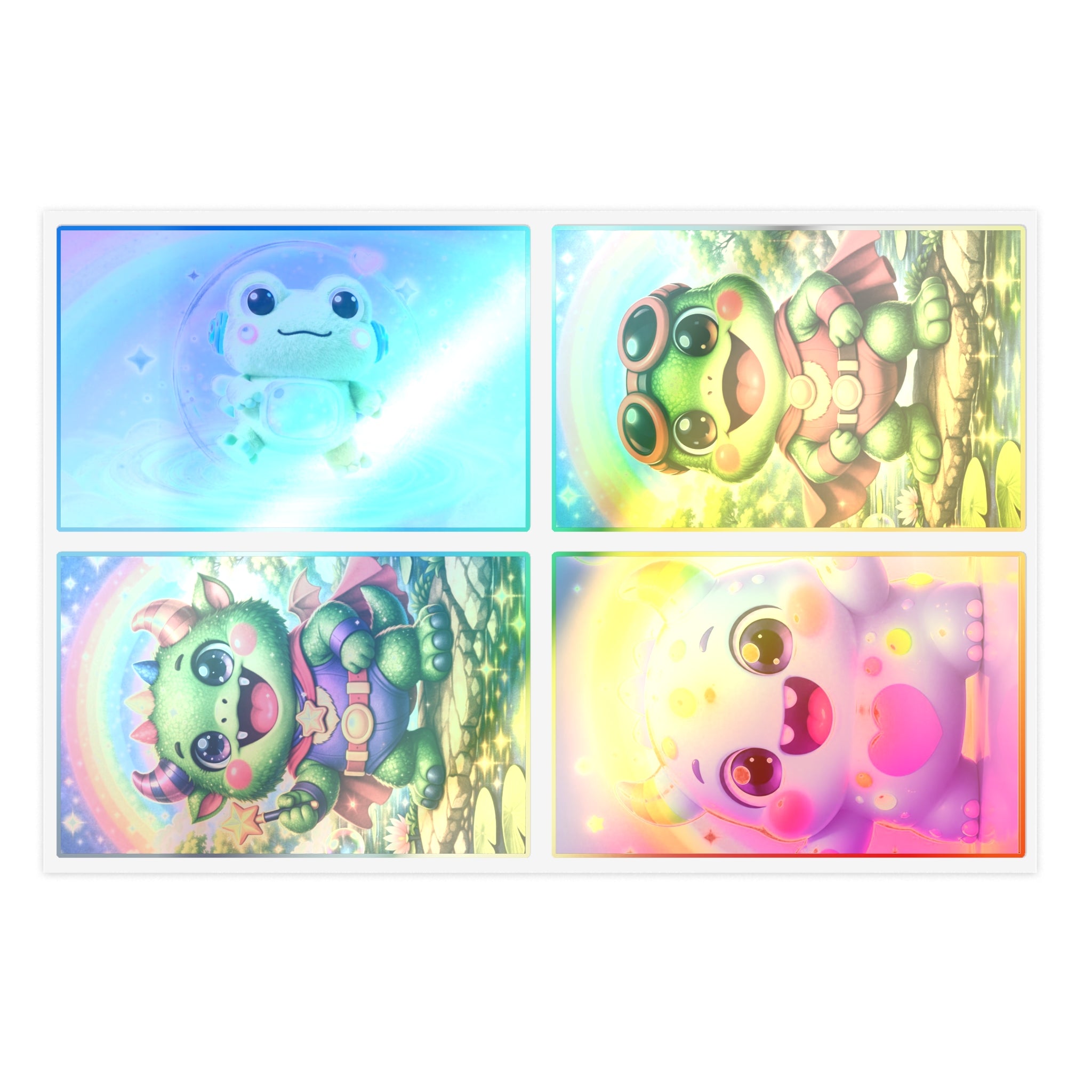 NanoBuddy Frog & Monster Stickers