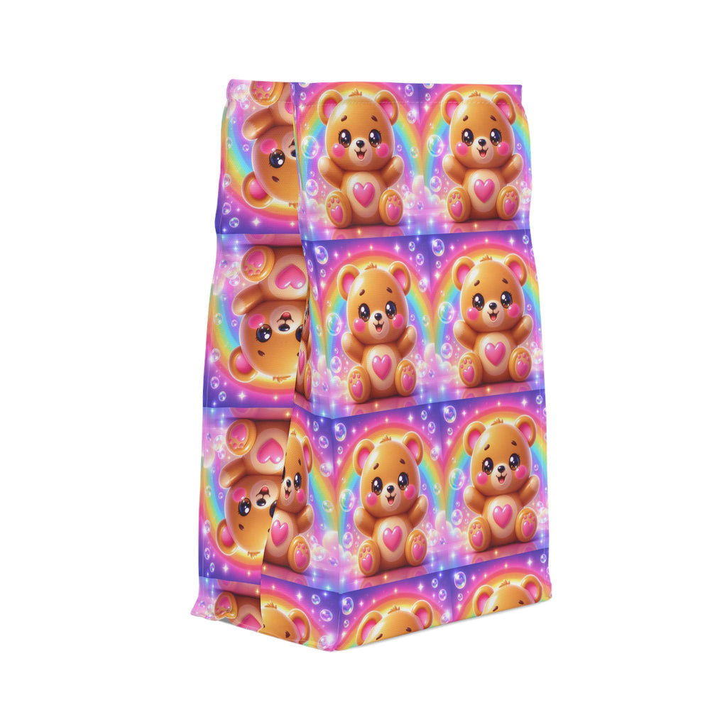 🧸 NanoBuddy Bear™ Kids Lunch Bag — Cozy Bubble Bear (PreK–2nd)