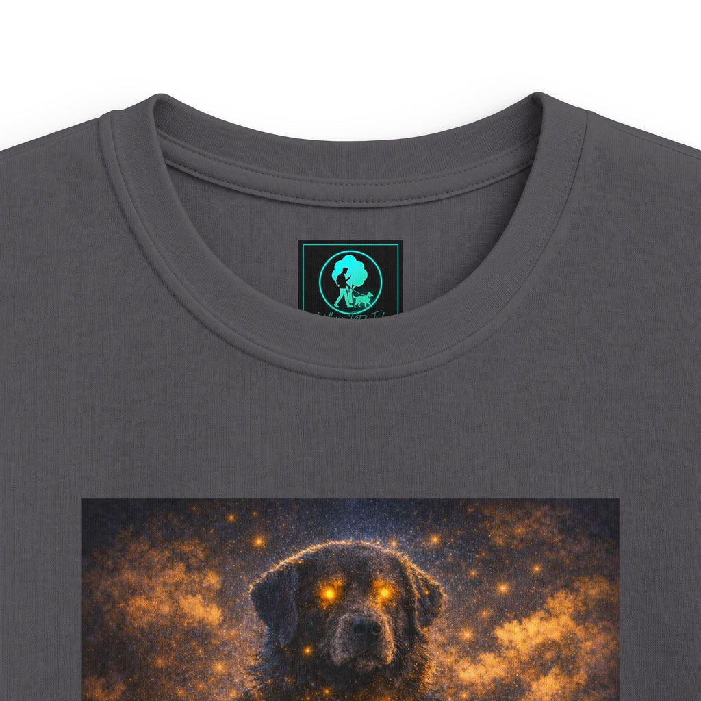 Kids T‑Shirt - Golden Firefly Night Illustration (Child Tee)