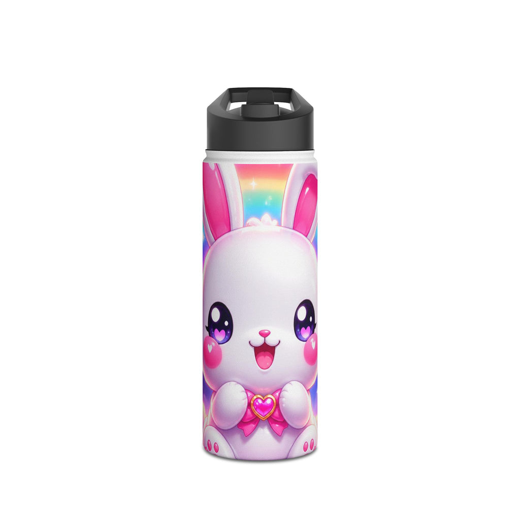 NanoBuddy Bunny Steel Water Bottle – 18oz | Hop Into Hydration