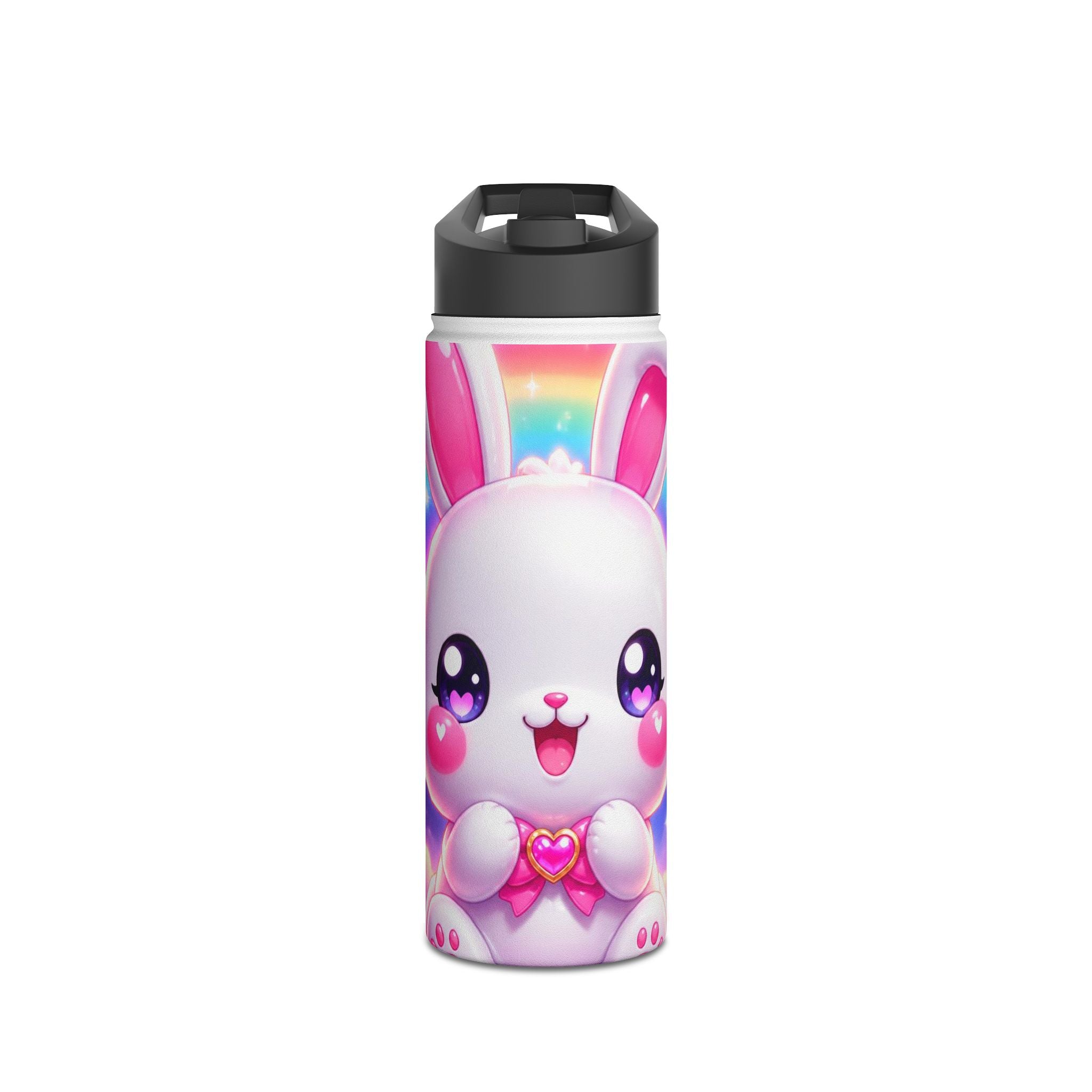 NanoBuddy Bunny Steel Water Bottle – 18oz | Hop Into Hydration
