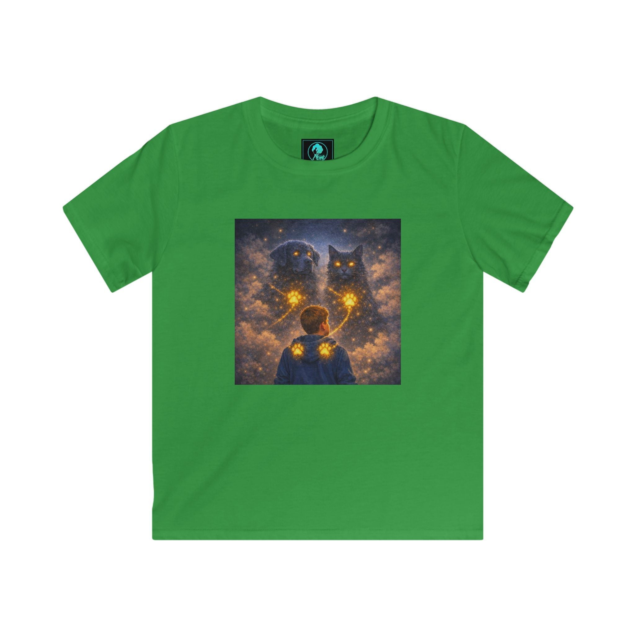 Kids Tee — Magical Night Owls Constellation Design