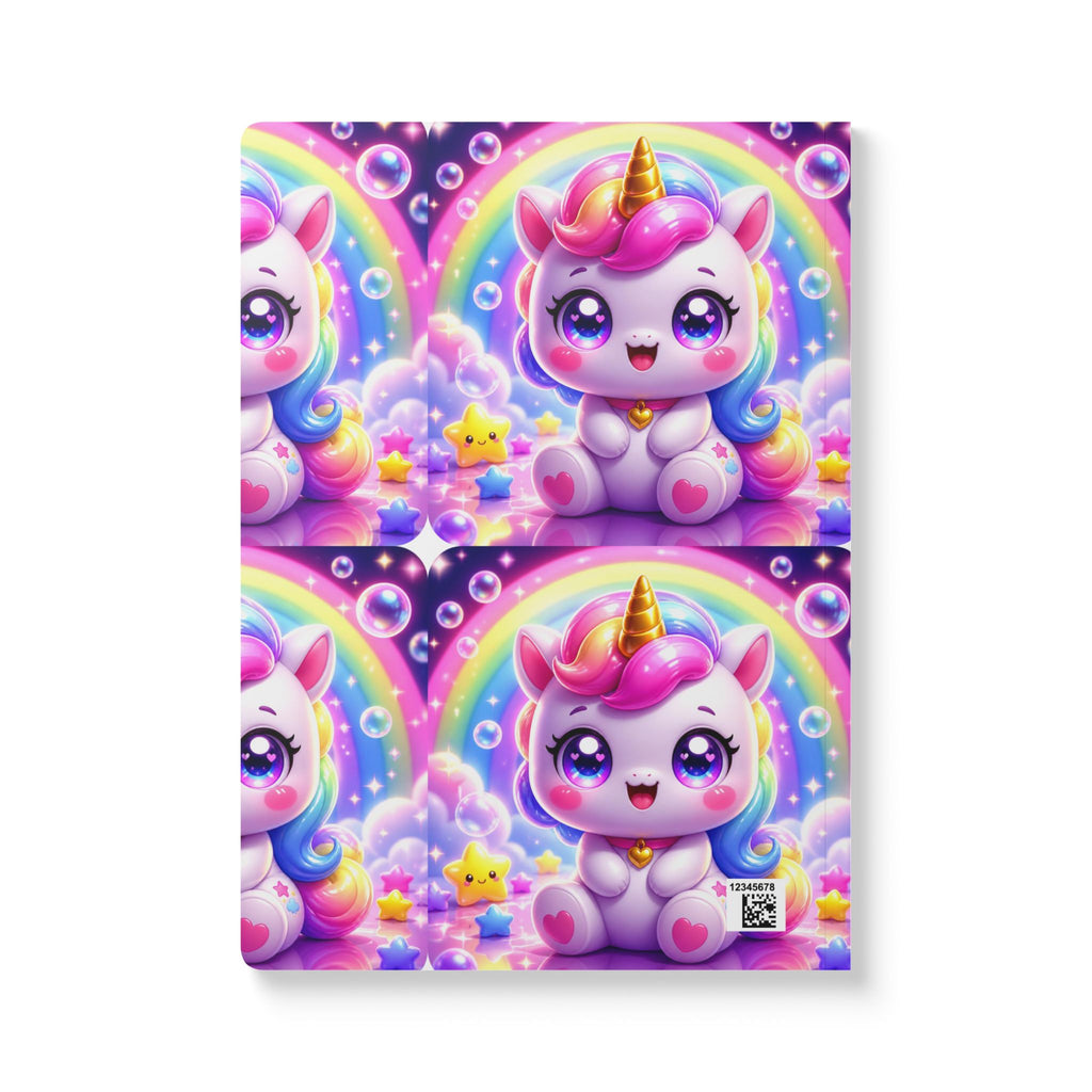 🦄 NanoBuddy Unicorn™ Kids Mini Notebook — Magical Bubble Unicorn (PreK–2nd)