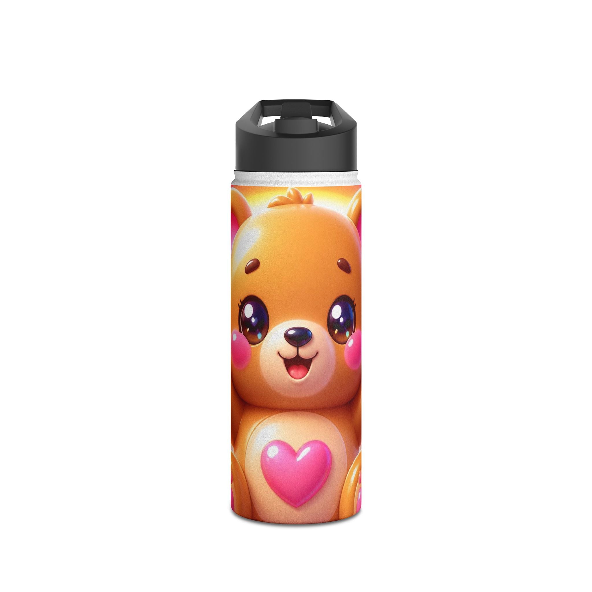 NanoBuddy Bear Steel Water Bottle