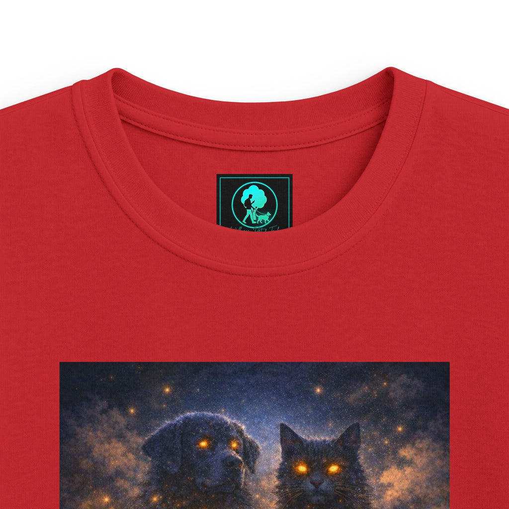 Kids Tee — Magical Night Owls Constellation Design