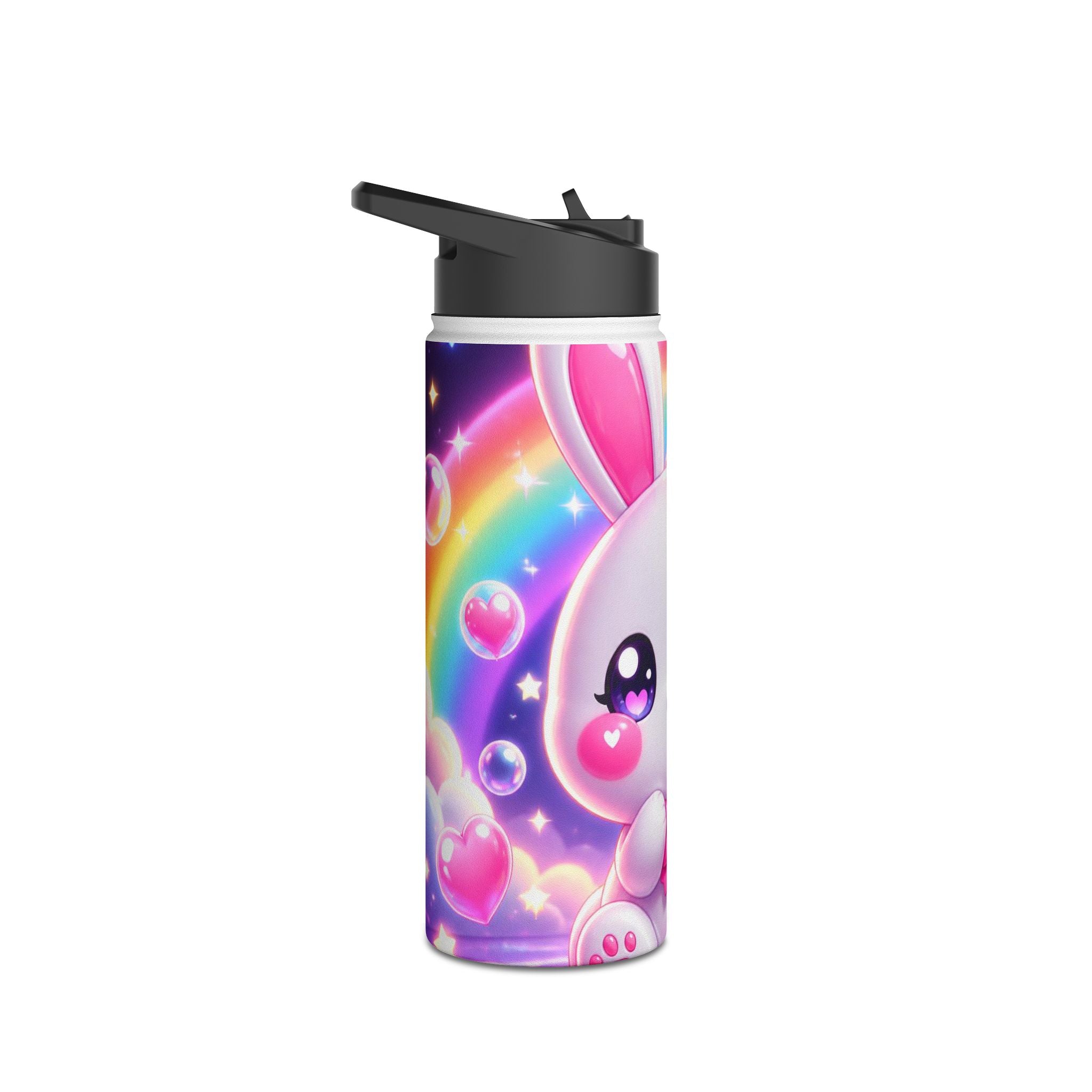 NanoBuddy Bunny Steel Water Bottle – 18oz | Hop Into Hydration