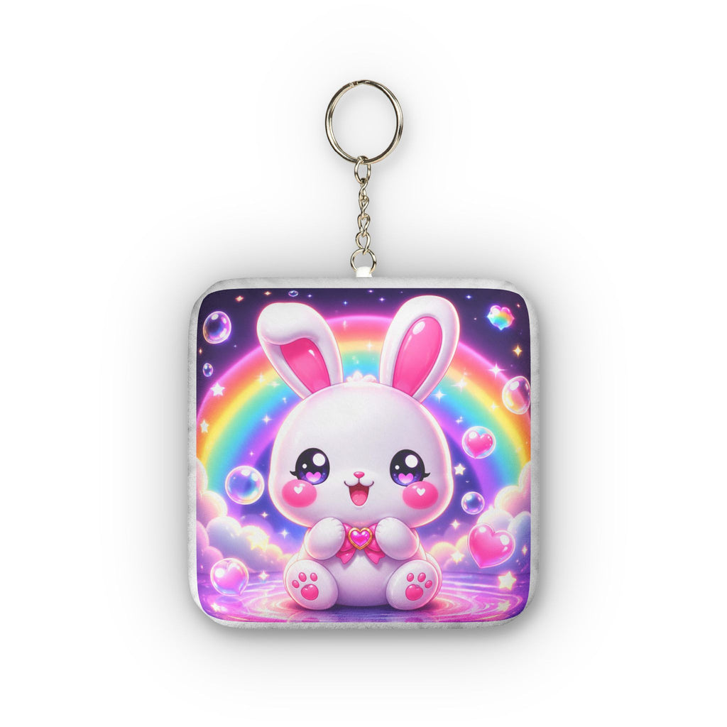 NanoBuddy Bunny Keychain – The Fluffiest NB Plush Charm You'll Want Everywhere