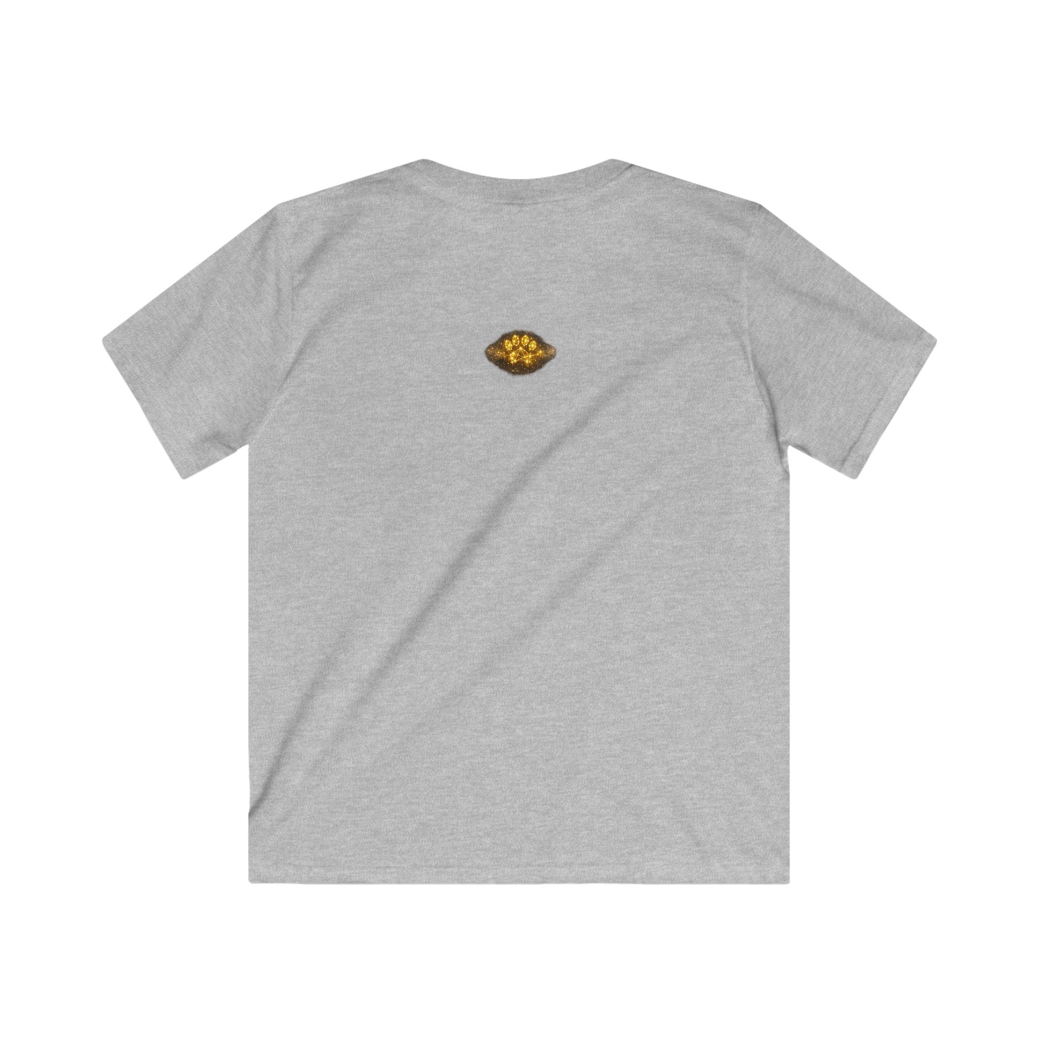 Kids Cosmic Dog Tee — Starry Night Pet Bond Youth T-Shirt