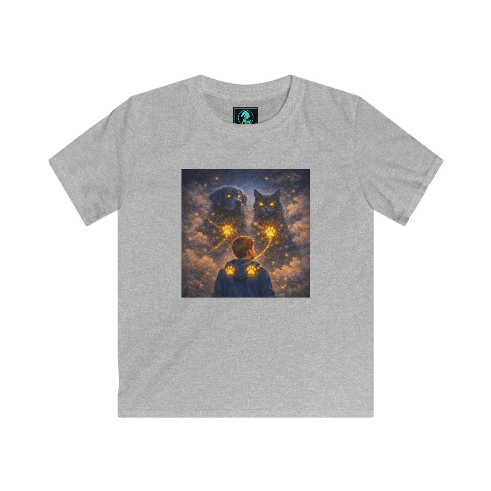 Kids Tee — Magical Night Owls Constellation Design