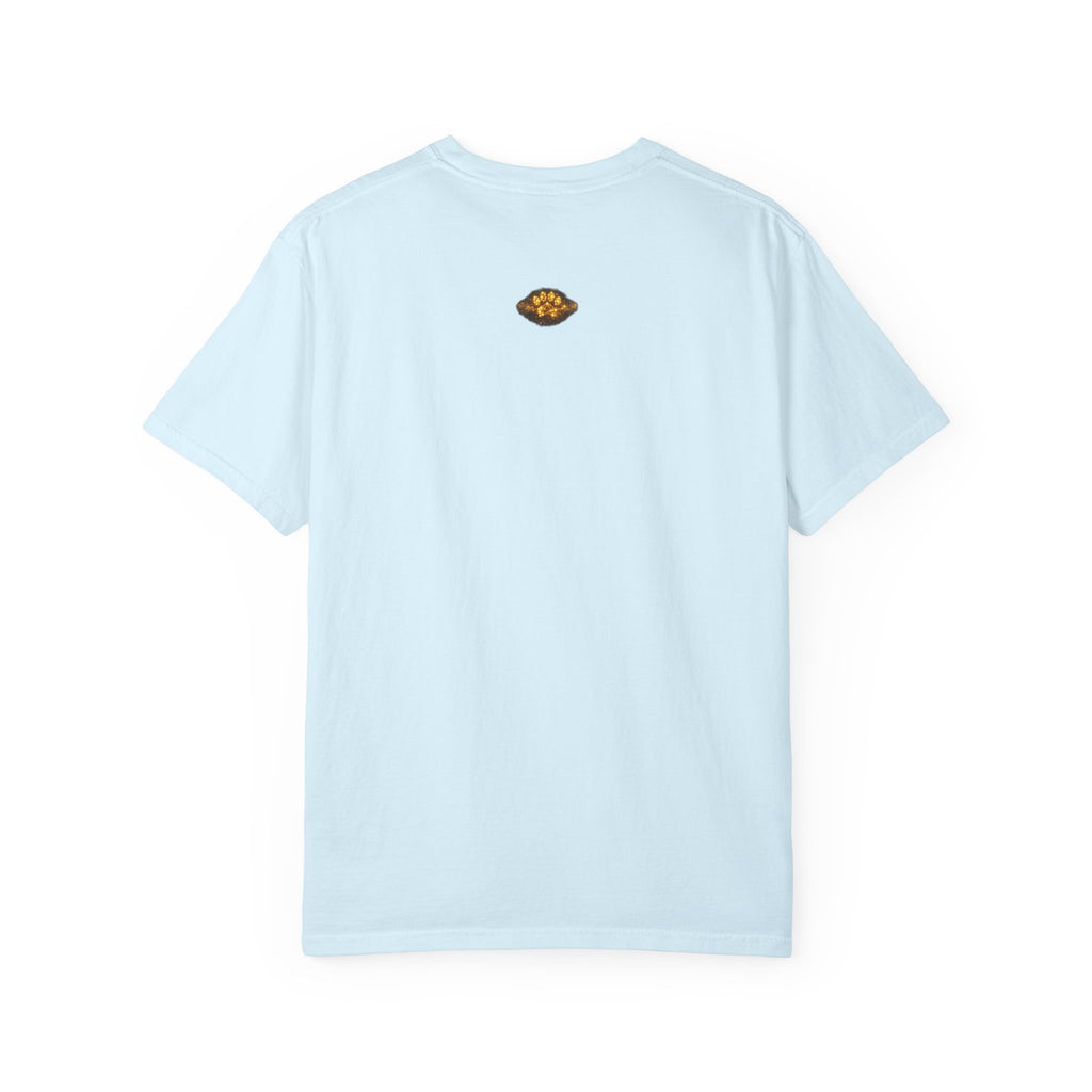 Magic Cat Constellation T-Shirt — Whimsical Night Sky Design