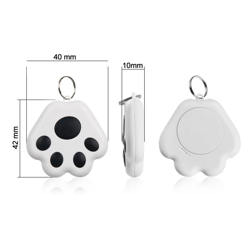 Dog Paw GPS Tracker | Bluetooth Anti-Lost Locator for Pets, Cats & Dogs