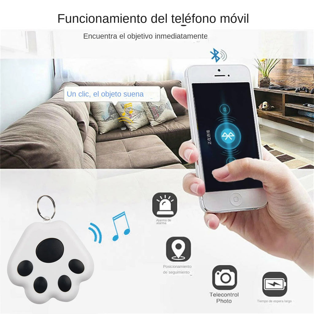 Dog Paw GPS Tracker | Bluetooth Anti-Lost Locator for Pets, Cats & Dogs