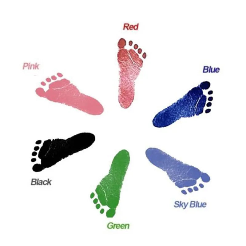 Pet Handprint & Footprint Kit | Clean Touch Ink Pad for Dogs & Cats